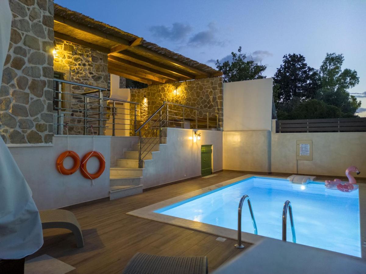 Aggel'S House - Stone House - Private Pool - Courtyard - Countryside Views Villa Kato Episkopi Exterior foto