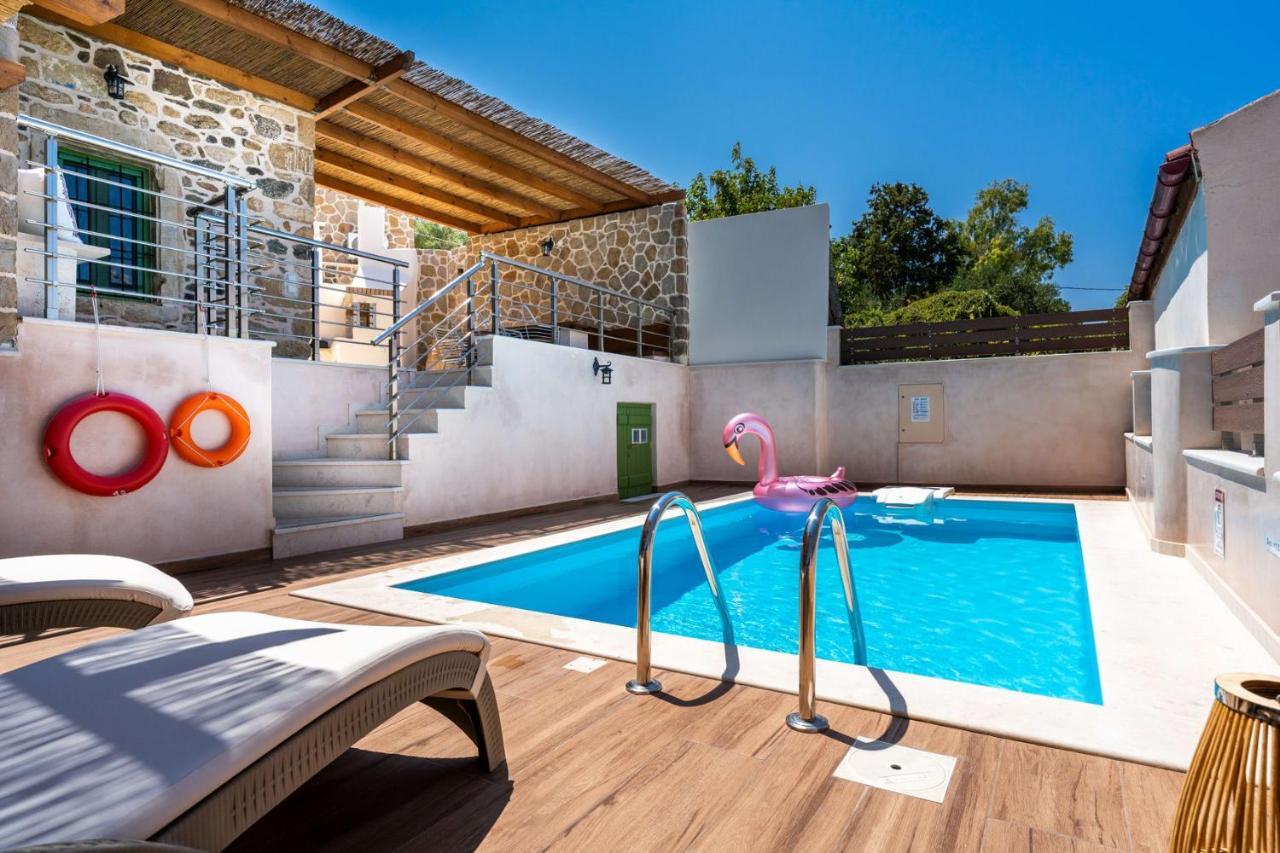 Aggel'S House - Stone House - Private Pool - Courtyard - Countryside Views Villa Kato Episkopi Exterior foto