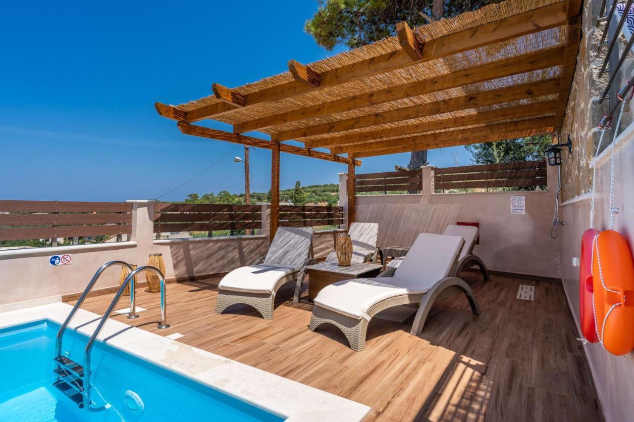 Aggel'S House - Stone House - Private Pool - Courtyard - Countryside Views Villa Kato Episkopi Exterior foto