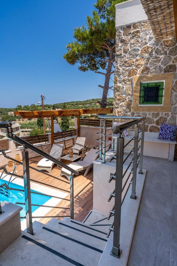 Aggel'S House - Stone House - Private Pool - Courtyard - Countryside Views Villa Kato Episkopi Exterior foto