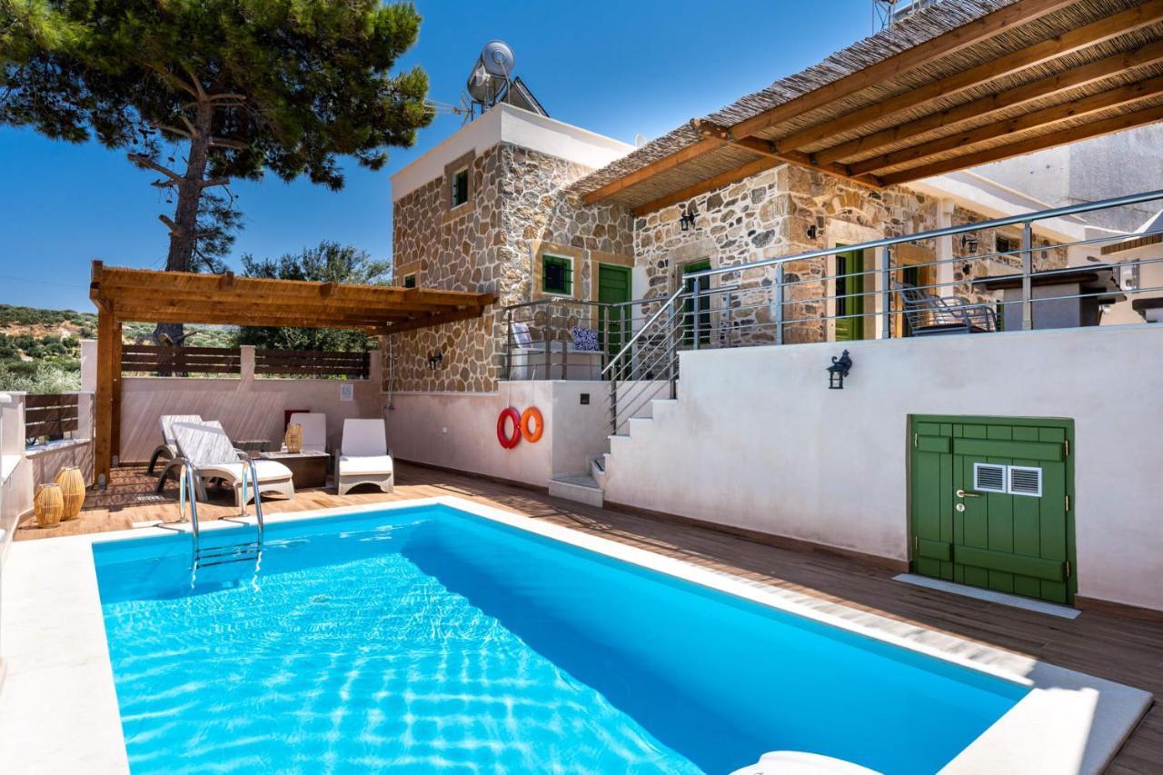 Aggel'S House - Stone House - Private Pool - Courtyard - Countryside Views Villa Kato Episkopi Exterior foto