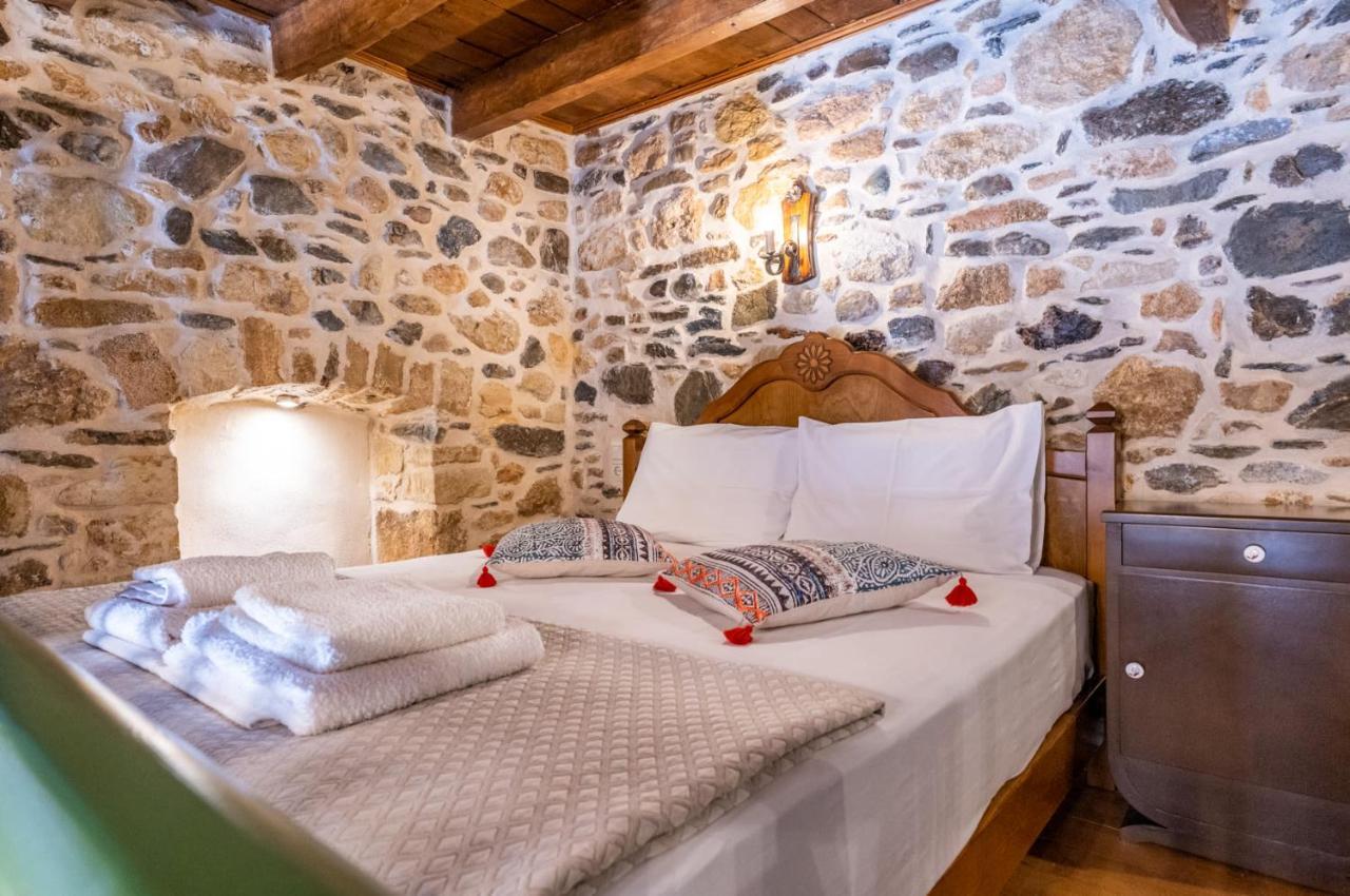 Aggel'S House - Stone House - Private Pool - Courtyard - Countryside Views Villa Kato Episkopi Exterior foto